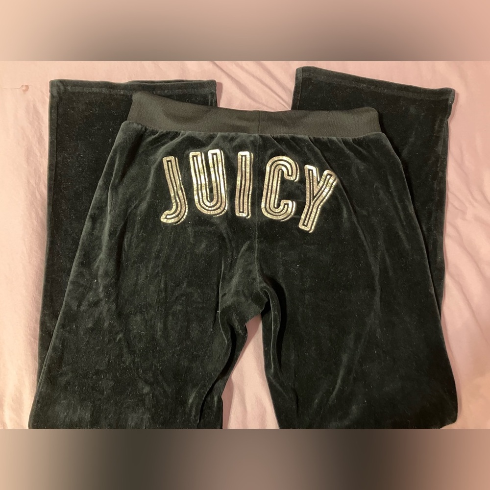 Y2K Juicy Couture Velour Wide leg flare sweatpants